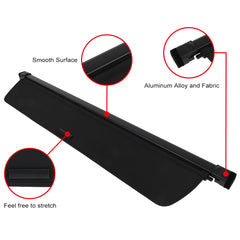 ECCPP Retractable Rear Cargo Cover Shield Shade For 2022 2023 2024 Rin R1S