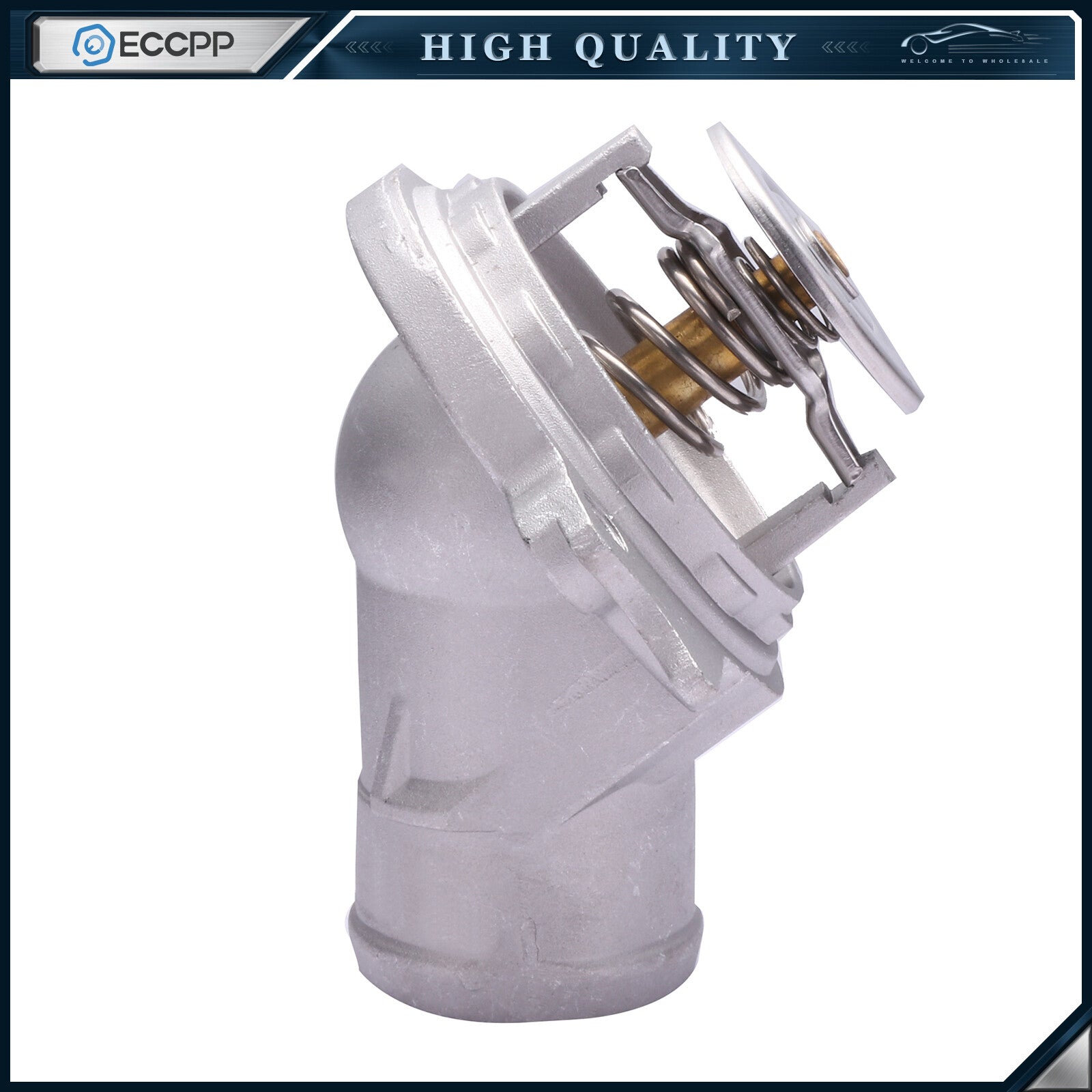 Water Pump Thermostat For Mercedes-Benz C280 C240 C320 CL500 CLK320 CLS500 E320 6B93BC-57