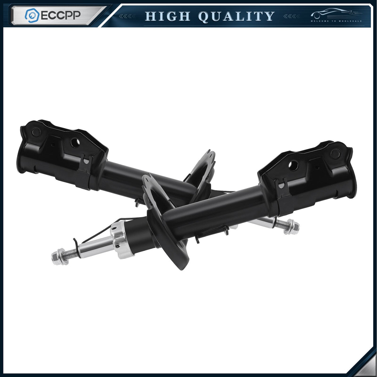 Front Pair Struts Shocks For 2011 2012 2013 2014 2011-2014 MAZDA 2 Left Right 6B93BC-57