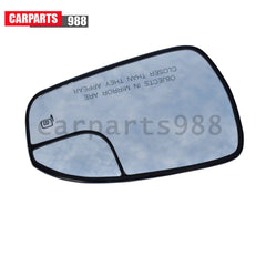 Right Rear View Side Mirror Glass Heated For 2013-2020 Ford Fusion DS7Z17K707A 6B93BC-57