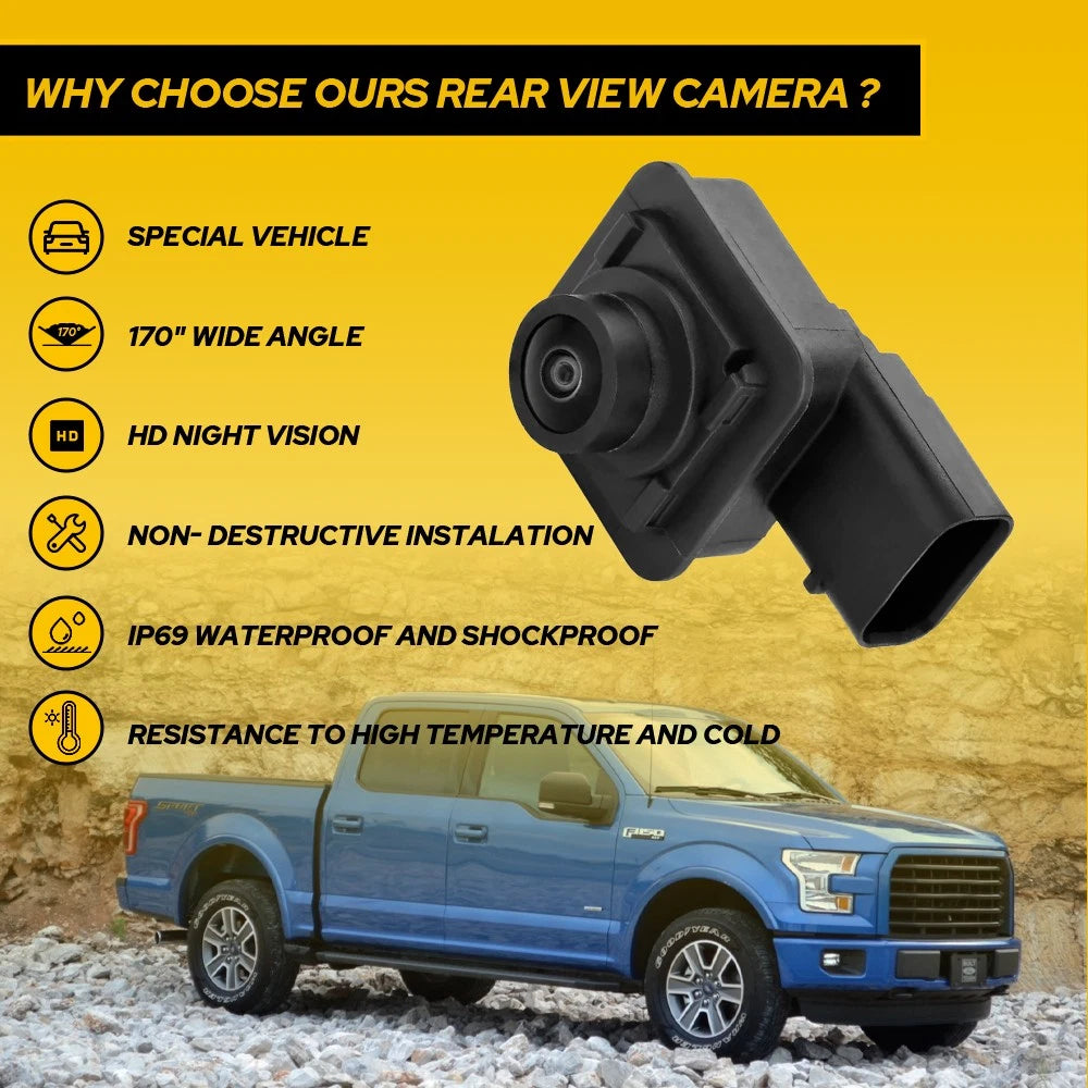 AUXITO OEM FOR 2015-2017 Ford F150 Rear Backup Reverse Camera FL3Z-19G490-D EA AUXITO