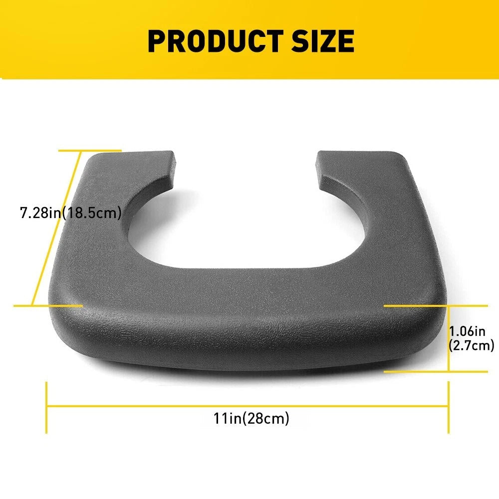 Center Console Cup Holder Armrest For Pad 97 98 99 2000 2001 2002 2003 Ford F150 6B93BC-57
