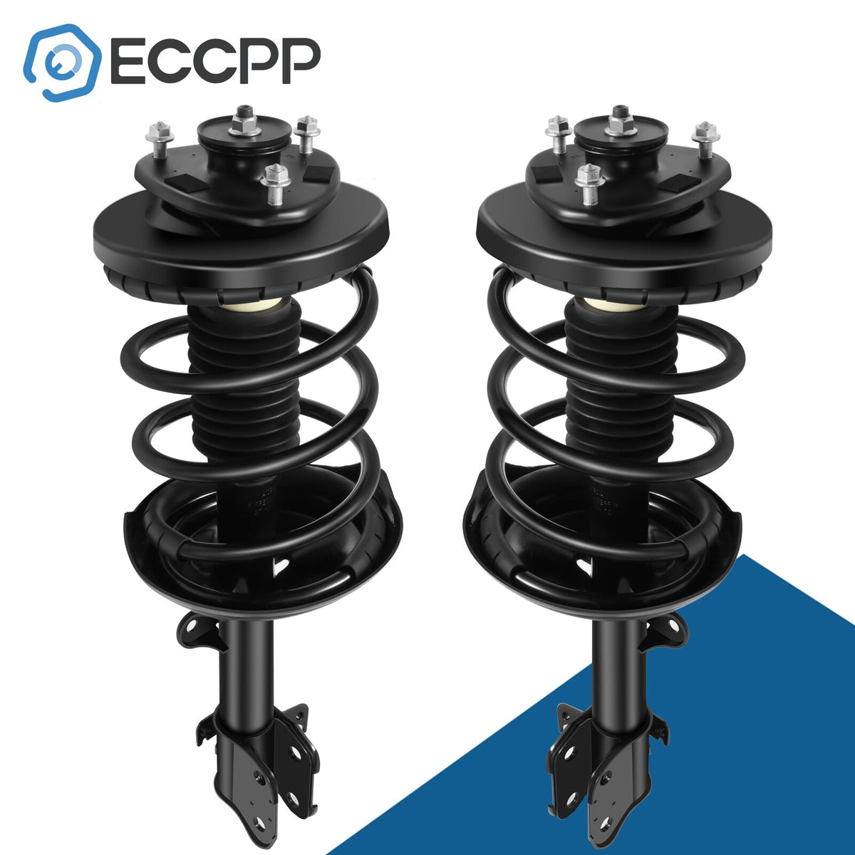 For Acura Mdx 2003-2006 Loaded Front 2PCS Complete Struts & Coil Spring Assembly 6B93BC-57