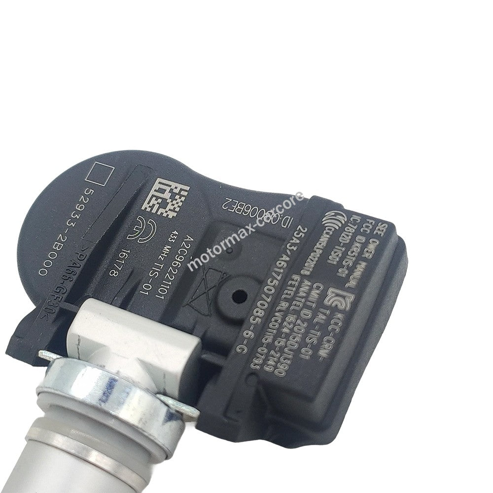 Tire Pressure Sensor TPMS 433MHz For 2007-2012 Hyundai Santa Fe 52933-2B000 6B93BC-57