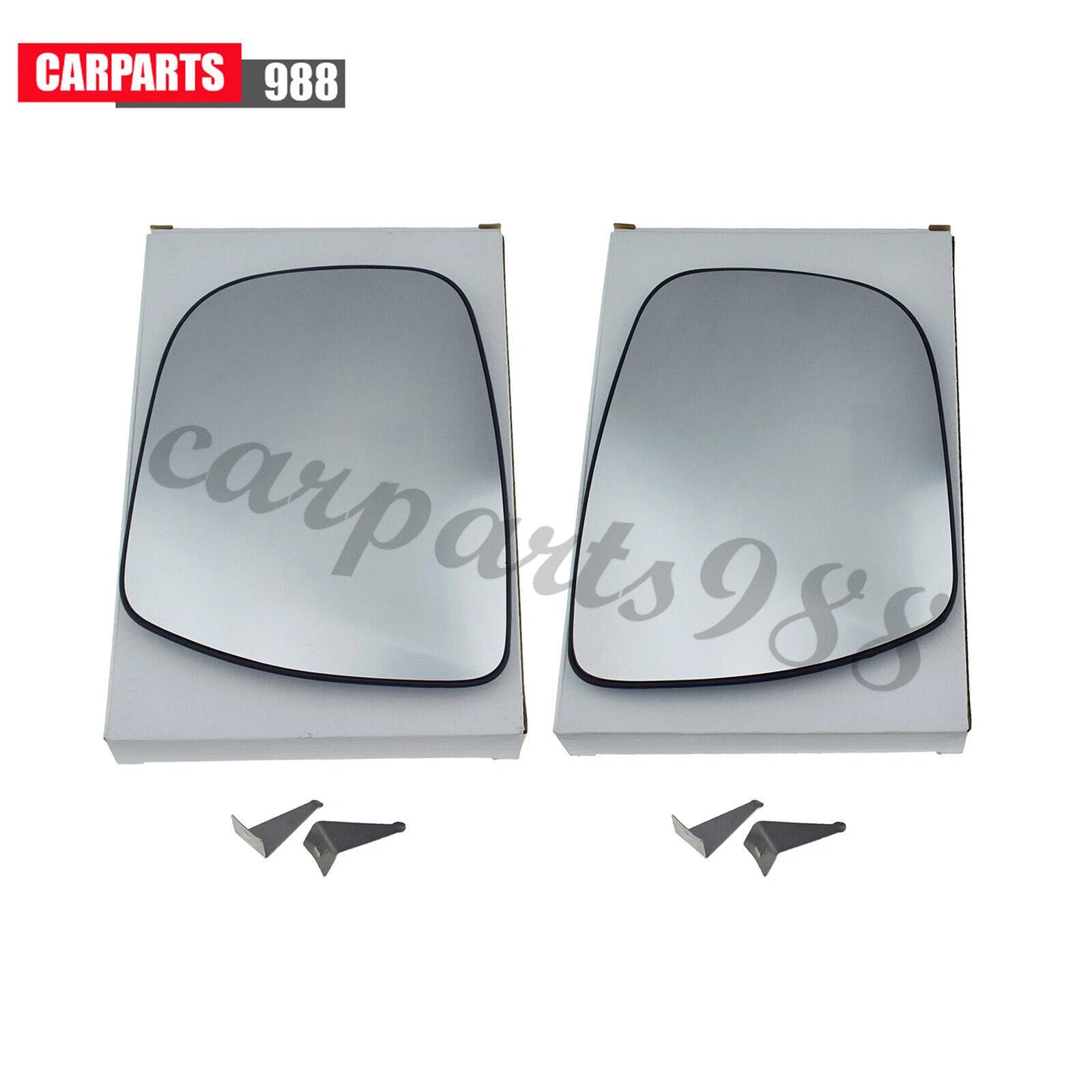 2Pcs Left Right Side View Heated Mirror Glass for Nissan Murano Rogue Pathfinder 6B93BC-57