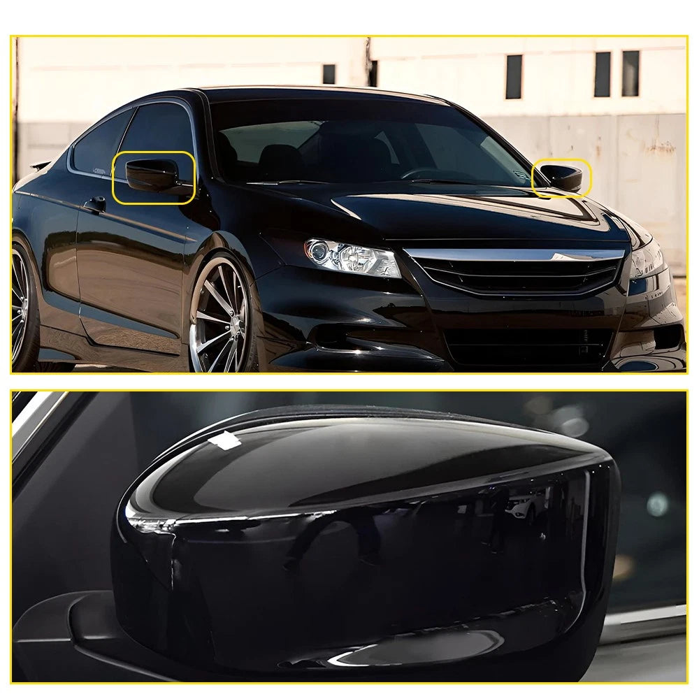 2X Side Mirror Cover Cap For Honda Accord 2008 2009 2010 2011 2012 LH+RH USA EOA 6B93BC-57