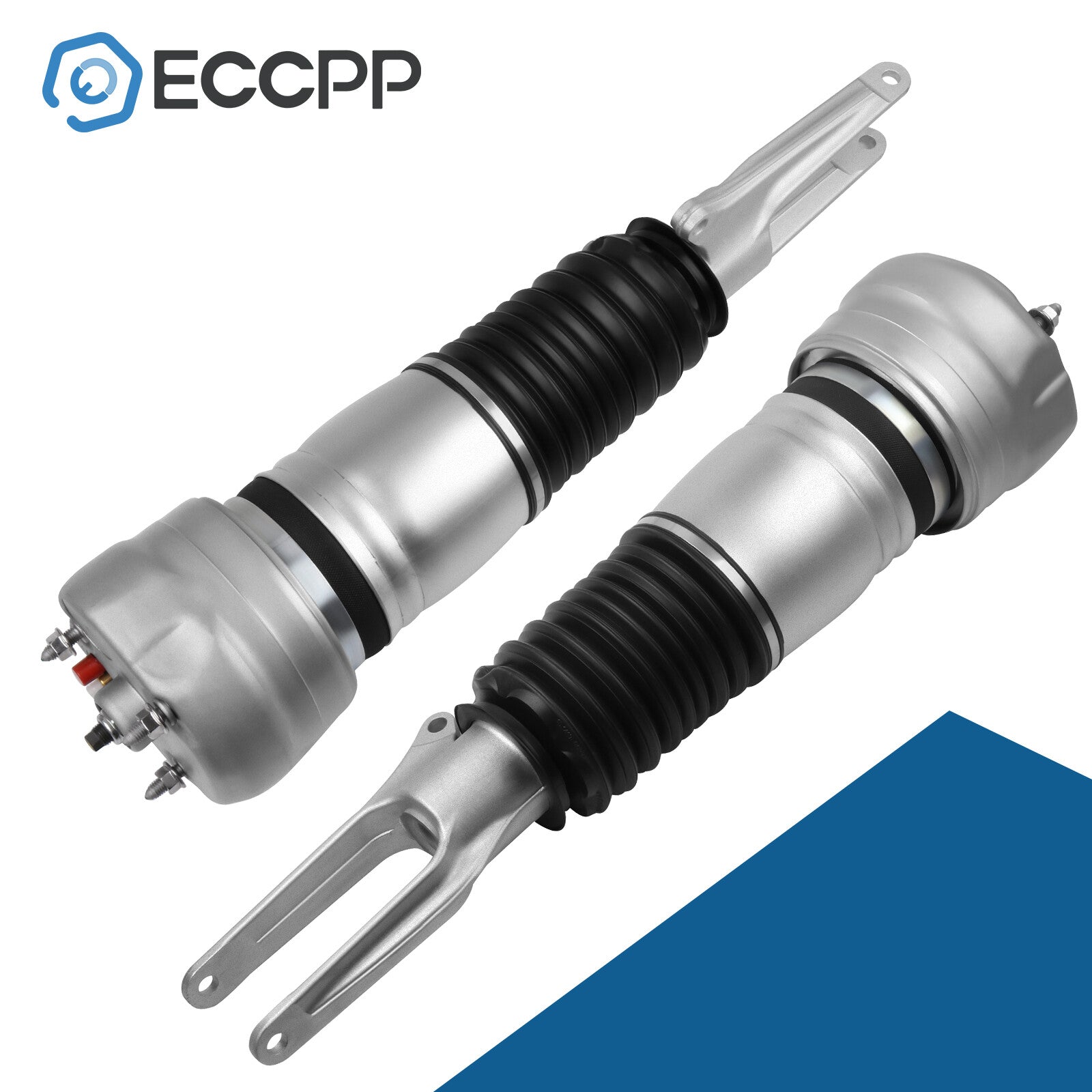 For Porsche Panamera GTS Turbo S 4S 2010-2013 Front Air Suspension Shocks Pair 6B93BC-57