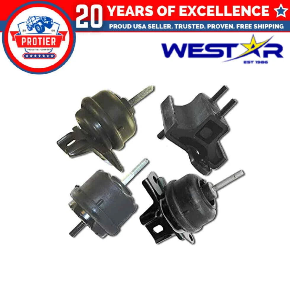Fits 2000-2005 Buick LeSabre/Pontiac Bonneville 3.8L Motor & Trans Mount 4pc 6B93BC-57