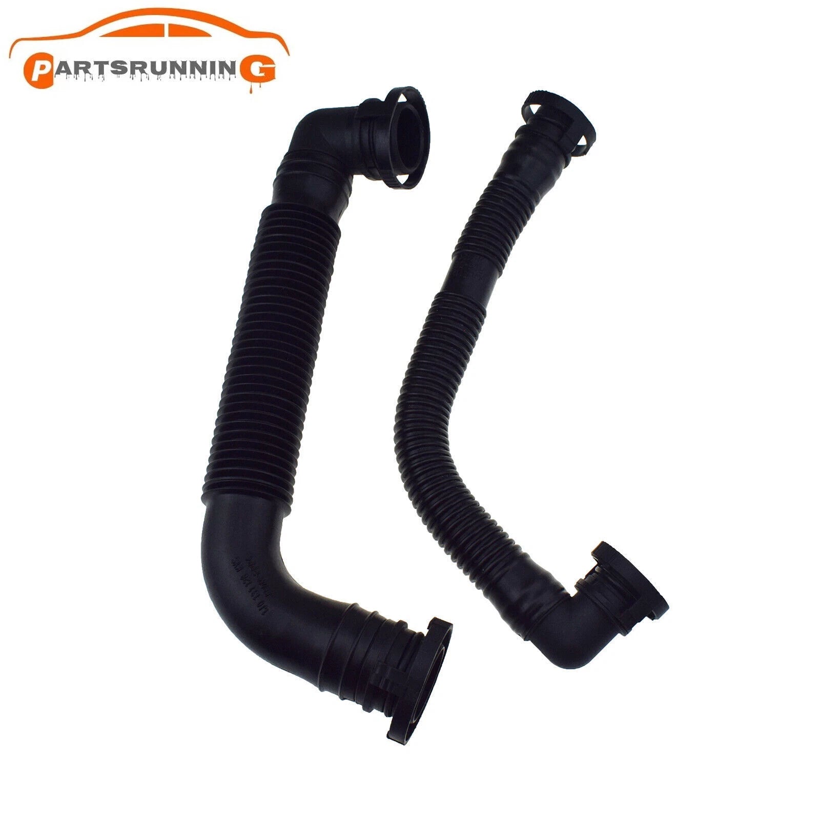 2PCS Secondary Air Pump Hose For VW Jetta Golf MK4 Beetle Audi A3 Skoda Octa 6B93BC-57