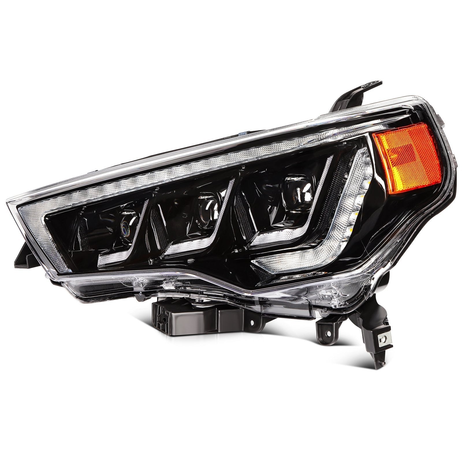 For Toyota 4Runner 2021-2014 w/LED DRL Projector Left+Right Headlights Assembly 6B93BC-57
