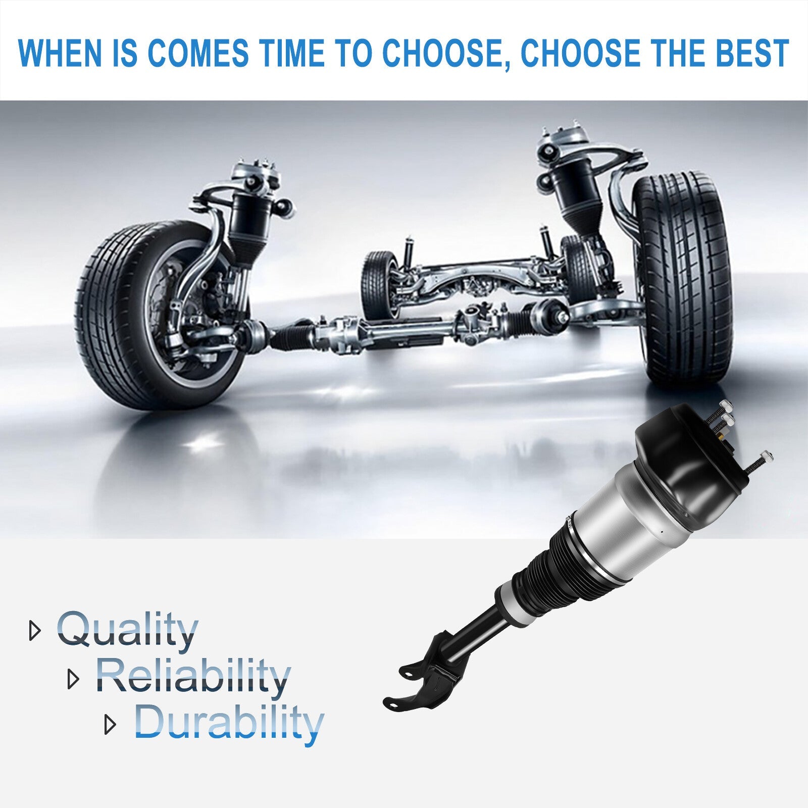 Front Right Air Suspension Shocks For Mercedes X166 GL550 GL350 GL450 w/o ADS 6B93BC-57