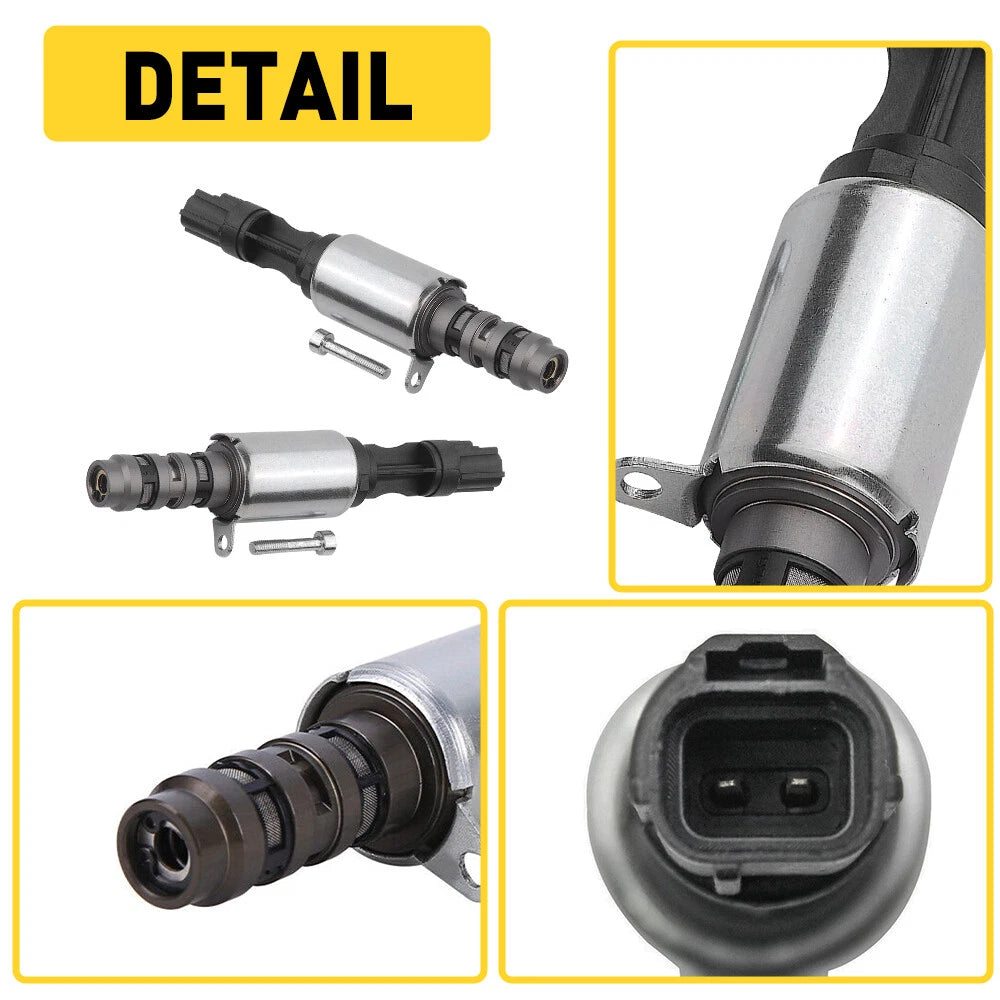2PC VCT VVT Variable Valve Timing Solenoid For 04-10 Ford F-150 05-14 Lincoln 6B93BC-57