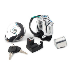 Ignition Switch Fuel Gas Tank Cap Lock Set for Honda VT750 Shadow 750 1997-2007 6B93BC-57