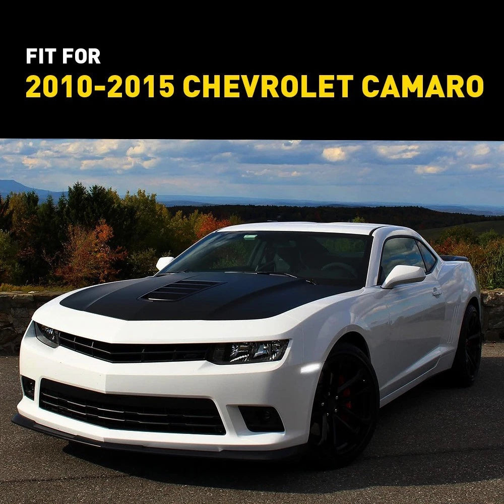 [WHITE LED] Front&Rear Fender 10-15 Lamp Chevy Camaro Chrome Marker Side Lights 6B93BC-57