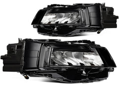For 2023 2022 2021 Nissan For Rogue Black LED Left+Right Headlights Assembly 6B93BC-57