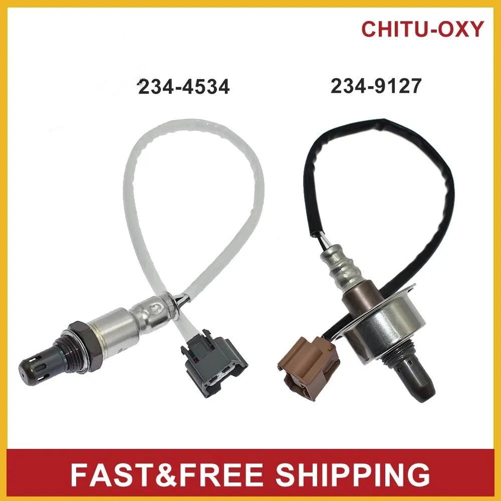 2X Front&Rear Oxygen Sensor234-4534 234-9127 For 12-17 Nissan Versa Micra1.6L 6B93BC-57