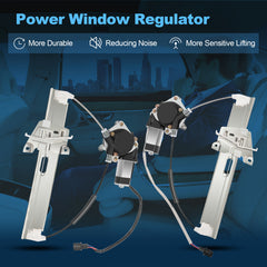 For 2008-2012 Ford Escape Rear Left Right Power Window Regulator With Motor