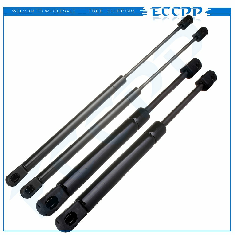 ECCPP 4x Hood+Rear Window Lift Supports Gas Struts For 2006-2010 Jeep Commander ECCPP