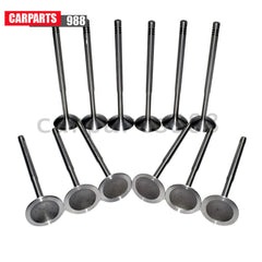 12Pcs Intake Valves 058109601C For Audi A4 TT VW Beetle Golf Passat Jetta 1.8L 6B93BC-57