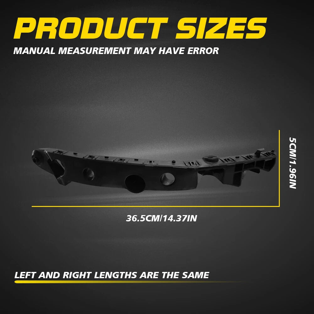 Front Driver & Passenger Side Bumper Fender Bracket For 2011-2014 Nissan Juke EA 6B93BC-57