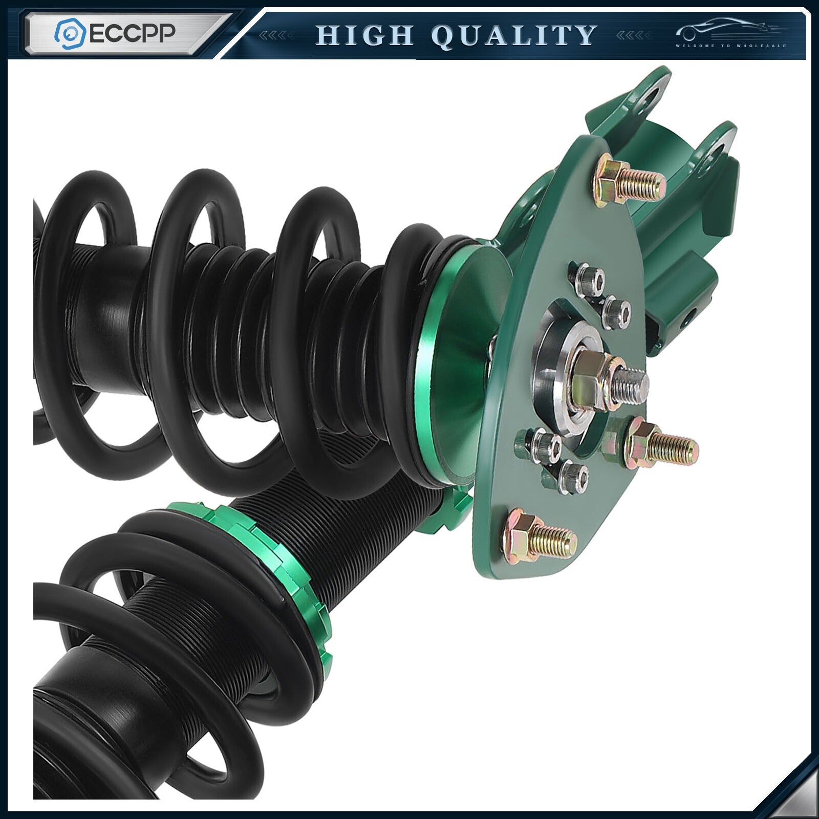 ECCPP Coilovers For 11-15 Hyundai Genesis Coupe Suspension Set Adj.Height Shocks ECCPP