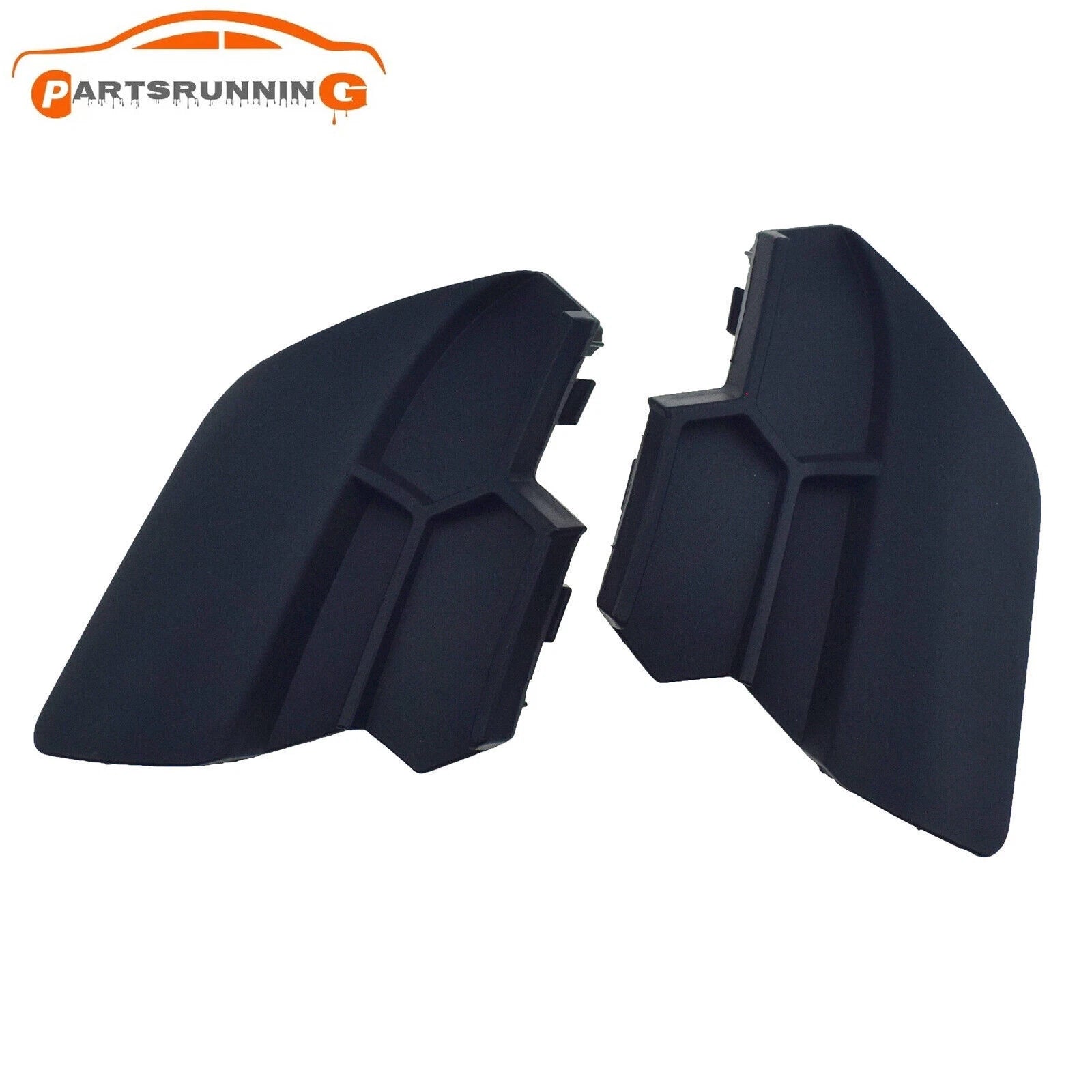 2PCS Front Left + Right Bumper Tow Hook Cover For 2015-2017 Lexus NX200t NX300h 6B93BC-57