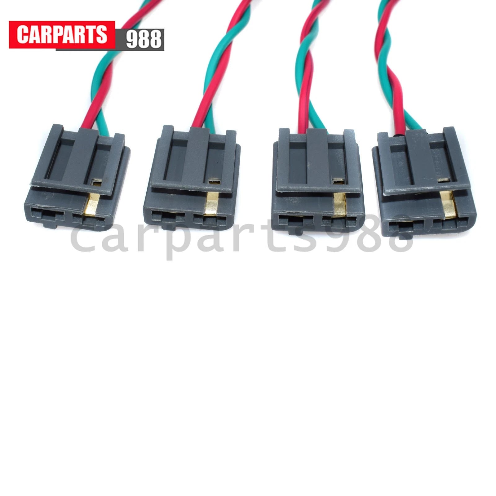4PCS Distributor Pigtail Wire Harness For GM HEI Power &Tach Connector Plug 12V 6B93BC-57
