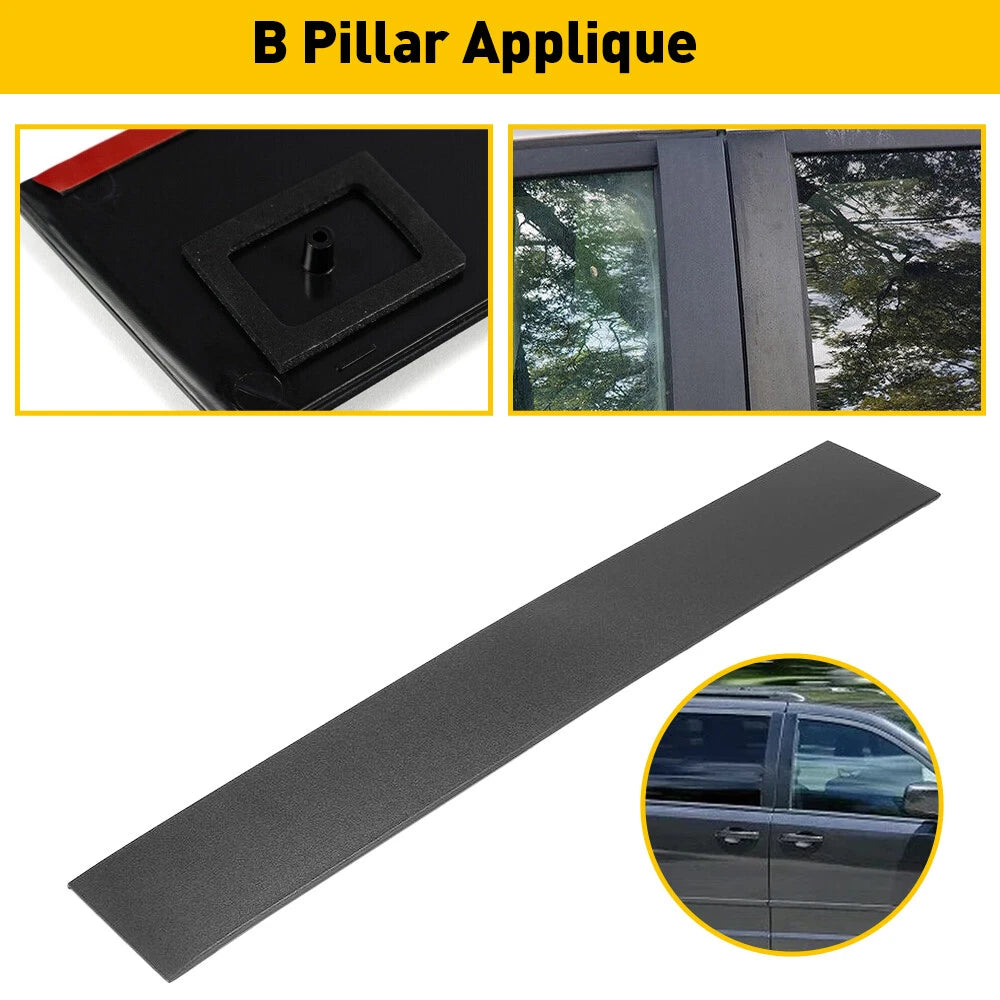 Front Right Door Applique B Pillar Mold Trim For 08-20 Dodge Grand Caravan EOA 6B93BC-57