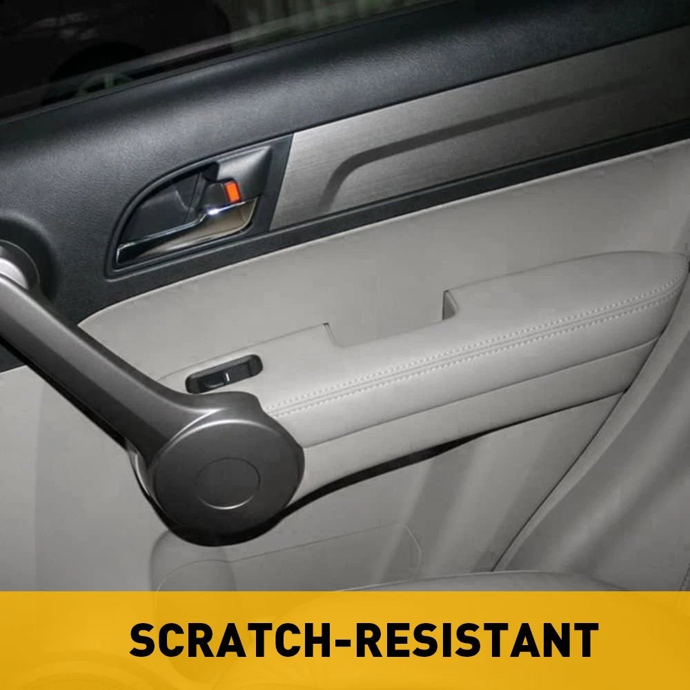 4PCS Front Door Panels Armrest Cover Fits 2007-2012 CR-V Honda CRV Leather Gray 6B93BC-57