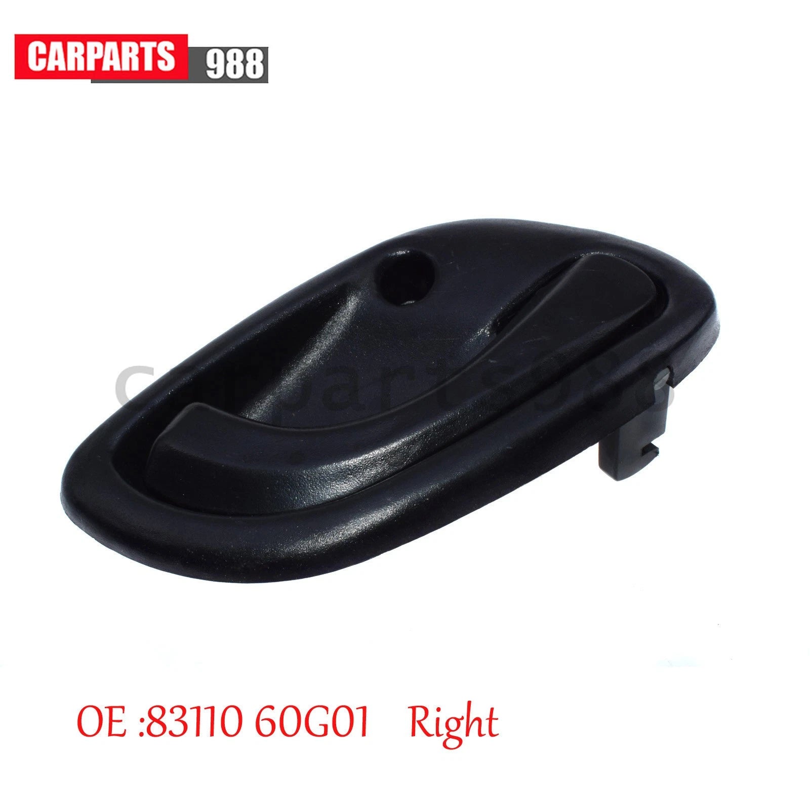 Black Inside Door Handle Front / Rear Right For Suzuki Grand Vitara 1999-2005 6B93BC-57