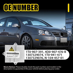 For 2006-09 Volkswagen Golf GTI R32 Xenon HID Headlight Ballast Igniter Bulb EOA 6B93BC-57