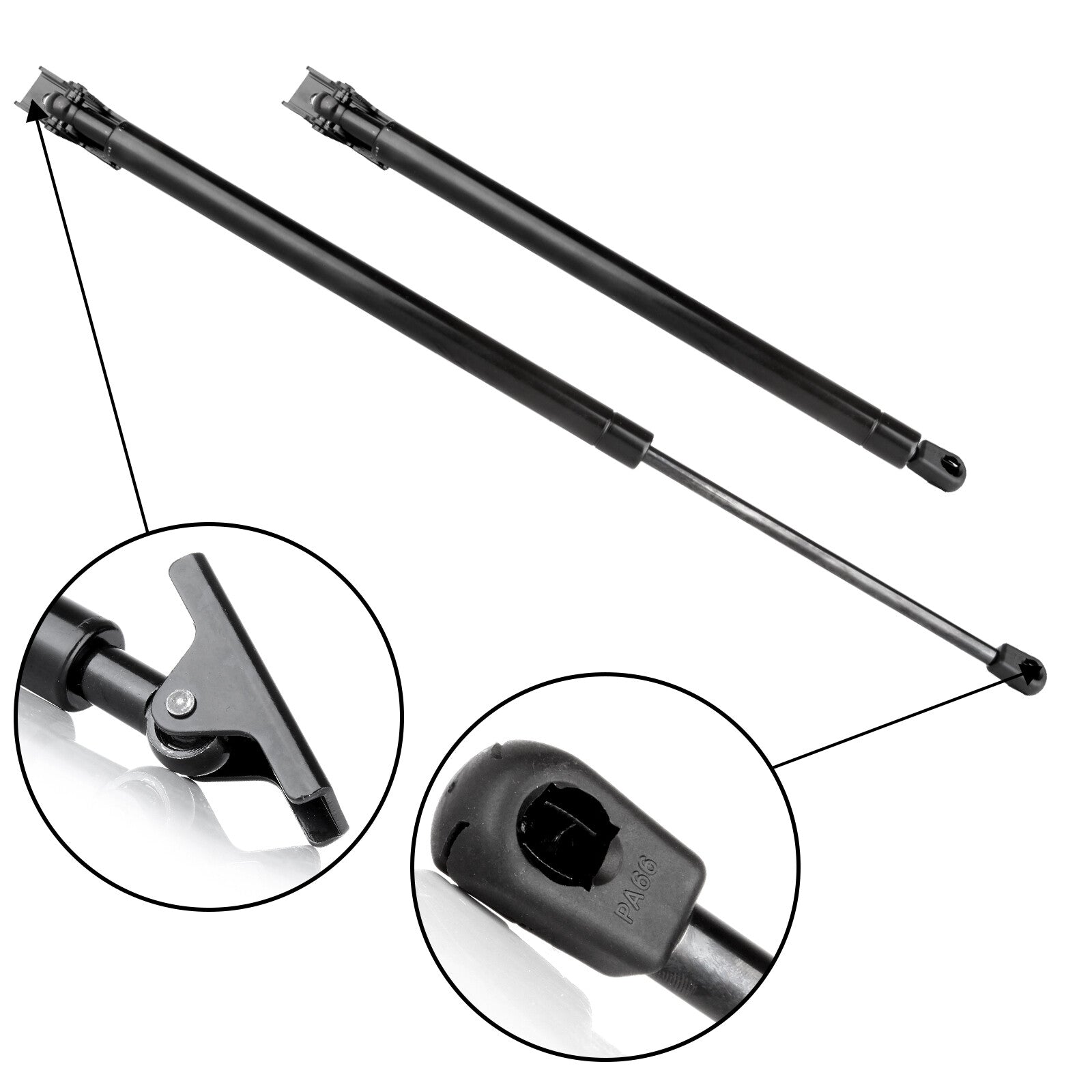 ECCPP 2x Liftgate Hatch Gas Lift Supports Strut For 1997-2001 Jeep Cherokee 4291 ECCPP