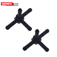 2x Cooling Hose Connector For AUDI A3/S3 04-08 & VW Polo 07-15 Jetta Golf 99-05 6B93BC-57