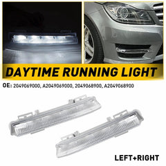 For Mercedes Benz W204 W212 C207 C250 LED Daytime Running Light DRL Fog Lamp EOA 6B93BC-57