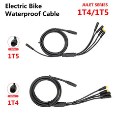 1T2/1T4/1T5 Julet E-bike Waterproof Connecting cable Controller Light Cable 6B93BC-57