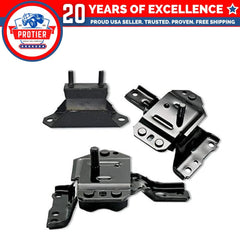 Motor & Trans Mount 3PCS Set for 1996-1998 Ford Mustang 4.6L | A3002 A3001 6B93BC-57