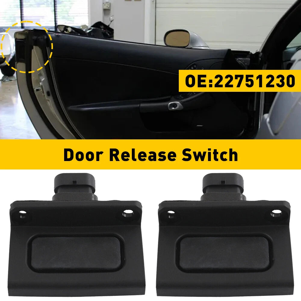 Door Handle Latch Release Switch Left/Right for 2005-2013 Chevy C6 Corvette EOA 6B93BC-57