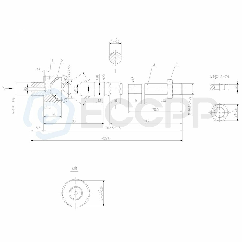 8X Front Lower Upper Ball Joint Inner Outer Tie Rods For 2005-2015 Nissan Xterra 6B93BC-57