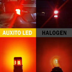 2pcs 1157 BAY15D LED Bulbs Red Tail Stop Brake Turn Signal Light 2057 2357 7528 6B93BC-57