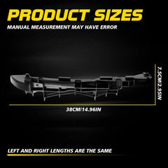 FOR TOYOTA 2006 2007 2008 2009 4RUNNER FRONT BUMPER SUPPORT BRACKET LH+RH 2PCS A 6B93BC-57