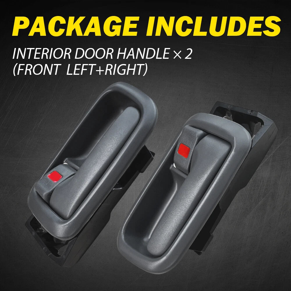 For 2000-2006 Toyota Tundra Gray Door Handle Inside Front Driver Passenger Side 6B93BC-57