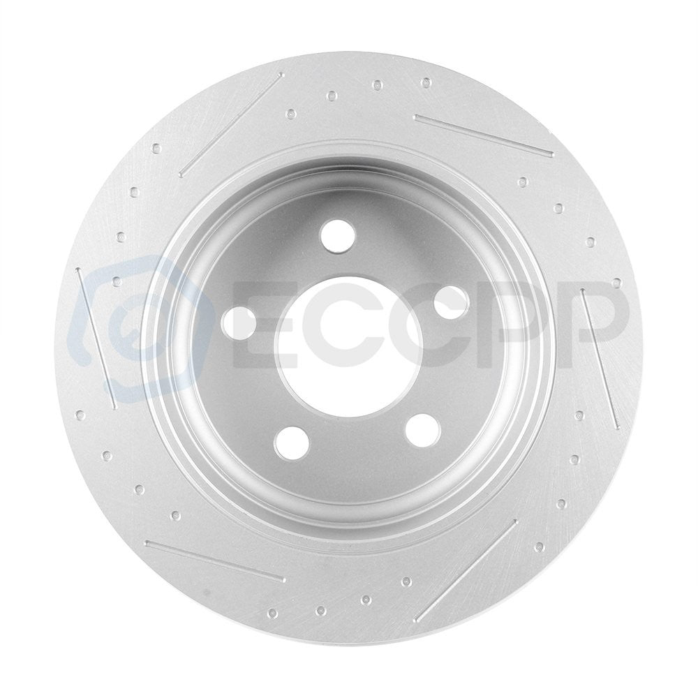 Rear Brake Rotors Discs For JEEP LIBERTY KJ WRANGLER TJ 2003 2004 2005 2006 6B93BC-57
