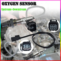 2x O2 Sensor For Honda Odyssey Accord Pilot Acura TL 36531-R70-A01 36532-R70-A01 6B93BC-57