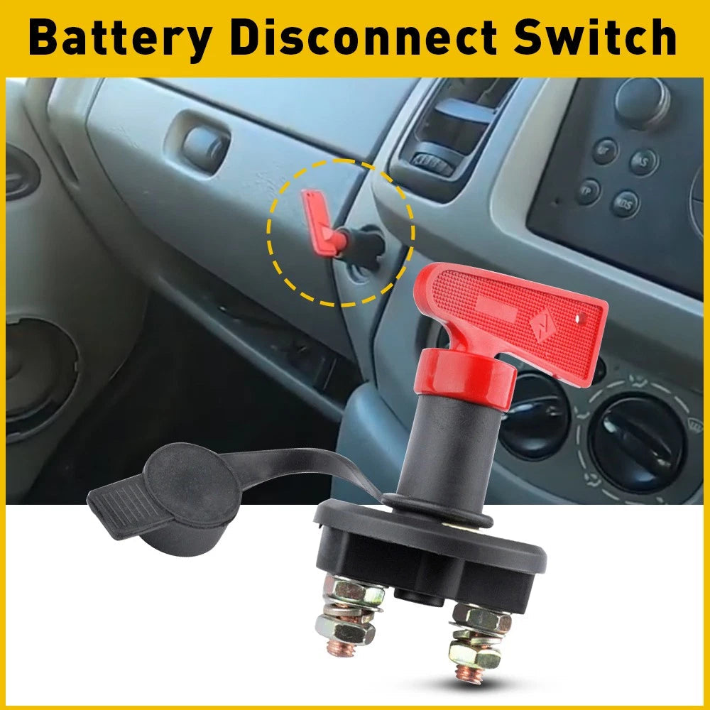 200A Battery Kill Off Cut Isolator Power Switch Disconnect for Boat RV Truck EOA 6B93BC-57