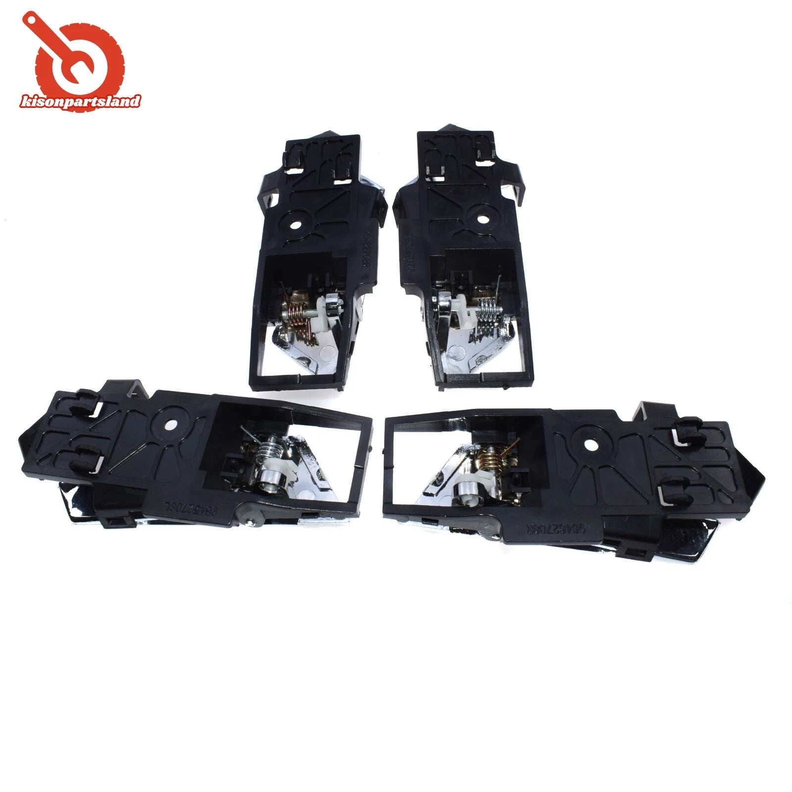 Left Right Inside Door Handles Chrome for 2007-2011 Chevrolet Aveo 2009-11 Aveo5 6B93BC-57
