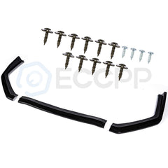 Front Bumper Lip CS Style For 2015-2020 Subaru WRX STI -Painted Black