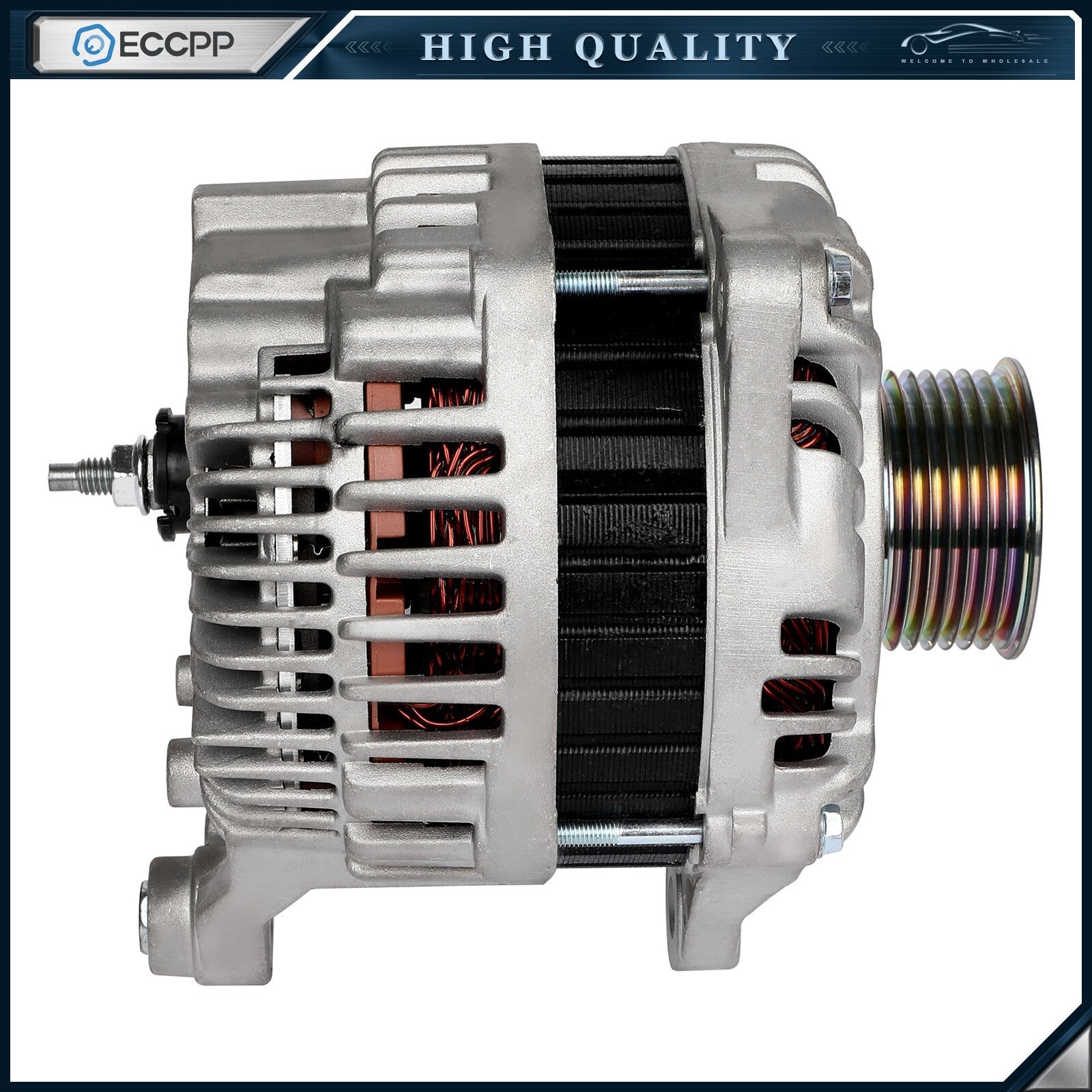 ECCPP Alternator for Infiniti G35 2007 2008 3.5L,G37 2008-2010 3.7L A003TJ1991 6B93BC-57