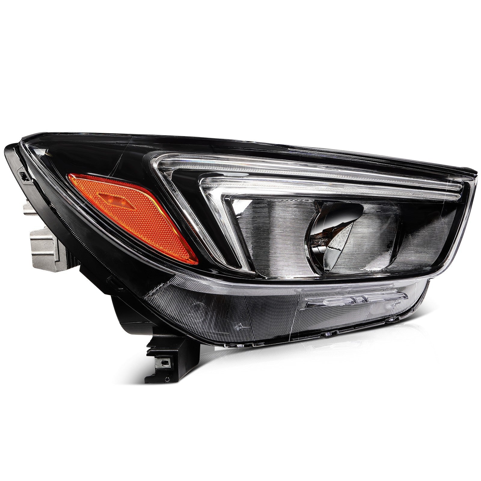 Headlight Assembly Right Side Black For 2017-2022 Buick Encore 1.4L 6B93BC-57