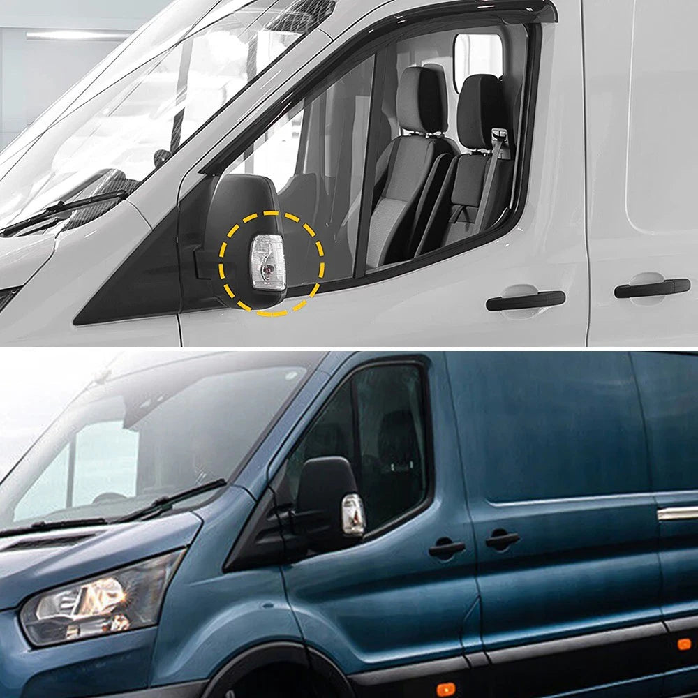 For 2015-2021 FORD TRANSIT 250 150 350 HD Driver Mirror Side Turn Signal Light 6B93BC-57