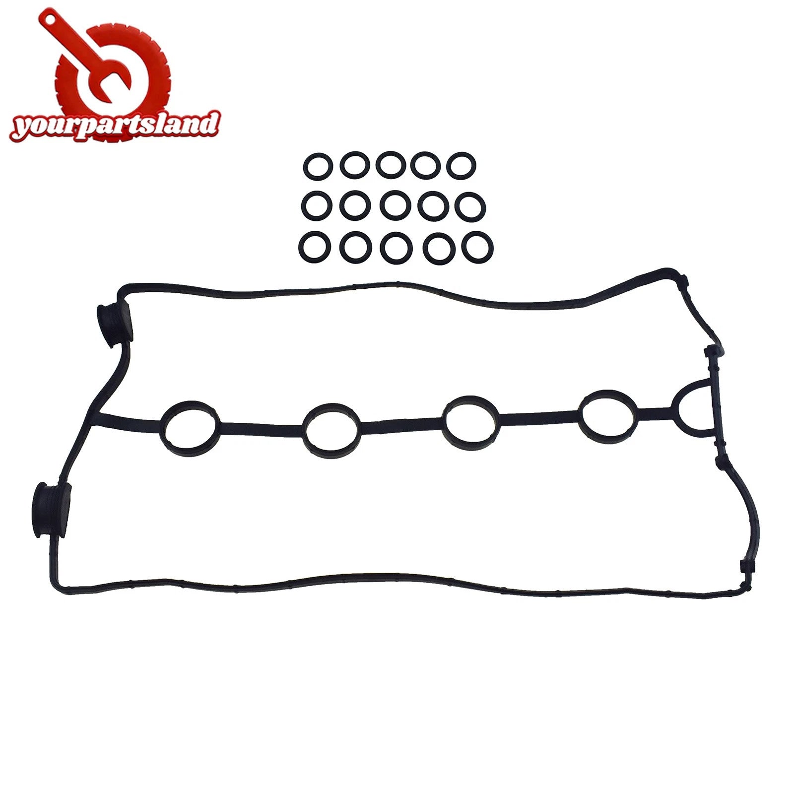 Engine Valve Cover Gasket Set for Chevrolet Aveo 04-08 1.6L L4 1598cc VS50730R 6B93BC-57